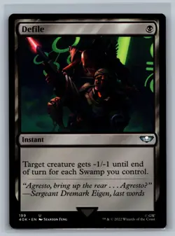 Magic MTG Universes Beyond: Warhammer 40,000 Defile #199 TCG CCG 40k - Image 1