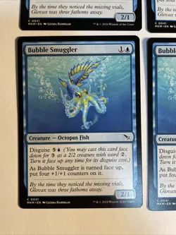 4x Mtg Murders At Karlov Manor Bubble Smuggler NM/M Magic The Gathering - Image 2