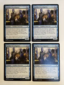 4x Mtg Murders At Karlov Manor Hotshot Investigators NM/M Magic The Gathering - Image 1