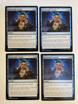 4x Mtg Murders At Karlov Manor Reasonable Doubt NM/M Magic The Gathering - Image 1