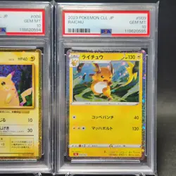 PSA 10 Pokemon Pikachu & Raichu Classic 009 008/032 CLL 2023 Japanese Sequential - Image 4