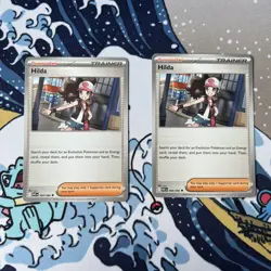 Pokemon TCG: Hilda Regular Uncommon 084/086 EN-White Flare NM 2X - Image 1