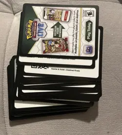 Destined Rivals Pokemon TCG Online Code Cards Never Activated Shiped ASAP X47 - Image 1