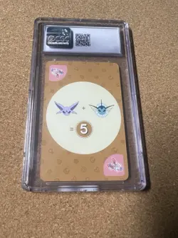 Sylveon Pokemon Playing Cards (2019) Korean Point Salad - Eevee Edition CGC 9.5 - Image 2
