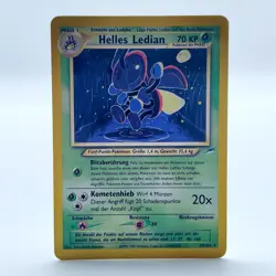 Pokemon TCG Karte - 24/105 Helles Ledian Neo Destiny 1999 Non Holo DE - Image 1
