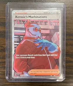 Xerosic's Machinations 089/064 Full Art UR NM/M Shrouded Fable Pokemon Card TCG - Image 3
