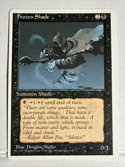Magic The Gathering 4th Edition 1995 9 Black Card Lot - Image 3