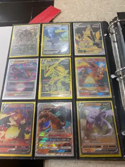 Pokemon binder 4 pages 36 cards - Image 2