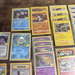 pokemon 25th anniversary Celebrations 43 Card Lot - Image 4