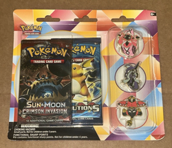 XY Evolutions Sun Moon Crimson Invasion Pin Blister Booster Packs Pokemon Sealed - Image 3