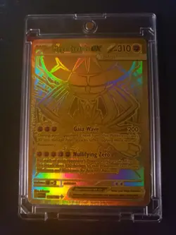 Perfect Order Mega Zygarde Ex 124/88 Gold Hyper Rare Pokemon Card NM - Image 1