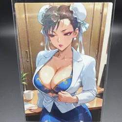 Chun Li Street Fighter Anime Waifu Card Doujin ACG Goddess Holo - Image 1