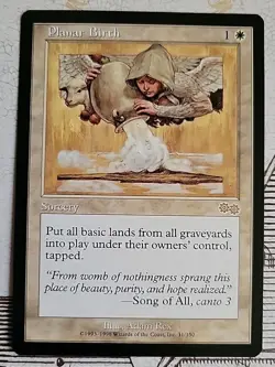 MTG Planar Birth x1 NM ~Urza's Saga (Magic the Gathering)*Free Shipping* - Image 1