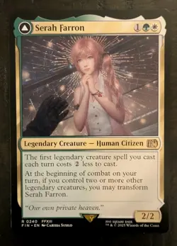 Serah Farron MTG Final Fantasy Rare Magic The Gathering NM/M - Image 1