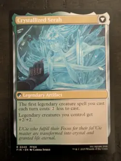 Serah Farron MTG Final Fantasy Rare Magic The Gathering NM/M - Image 2