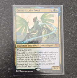 Magic: The Gathering Quandrix, the Proof Legendary Creature Mythic Green Blue S… - Image 1