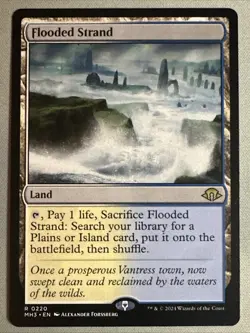 MTG / Flooded Strand / MH3 / #220 / Regular / Rare / NM - Image 1