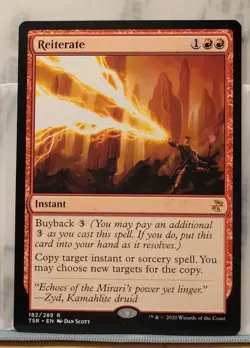 Mtg REITERATE NM TSR 182/289 -Argo- - Image 1