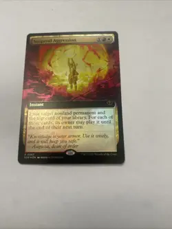 x1 Suspend Aggression - Foil - Extended Art R MTG Secrets of Strixhaven M/NM, En - Image 1