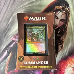 MTG - Strixhaven: School of Mages Witherbloom Witchcraft Commander Deck SEALED 630509959020 - Image 1