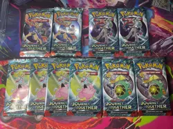 10x Journey Together Booster Packs All Factory Sealed Pokemon - Image 1