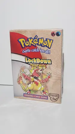 Pokemon Fossil Lockdown OG Theme Deck. RARE. MINT. SEALED. 1999 FOSSIL CARDS - Image 1