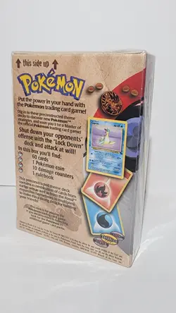 Pokemon Fossil Lockdown OG Theme Deck. RARE. MINT. SEALED. 1999 FOSSIL CARDS - Image 2