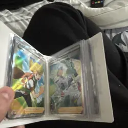 Pokemon TCG Holo Full Art Card Lot Lucario V Mewtwo V Dragonite V Slaking Spark - Image 4