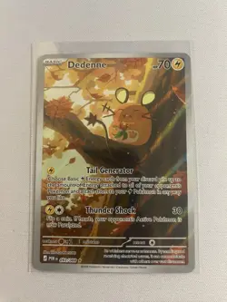 Pokemon Dedenne POR EN Rare Full Art Holo 093/088 2026 English Basic 70 HP - Image 1