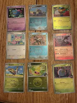 Pokemon Ascended Heroes Lot of 42 Reverses Pikachu Dratini Only One Duplicate - Image 4