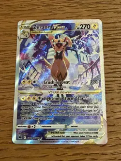 Pokemon TCG - Zeraora Vstar GG43/GG70 - Sword & Shield Crown Zenith - NM - Image 1