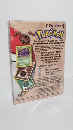 Pokemon Fossil Bodyguard OG Theme Deck. RARE. MINT. SEALED. 1999 FOSSIL CARDS - Image 2