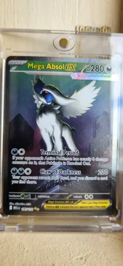 Pokemon TCG Mega Absol EX 180/132 Secret Rare Mega Evolutions - Image 1