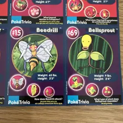 Pokemon Burger King Master Trainer Uncut Sheet #8 – Vintage 1999 Promo - Image 5