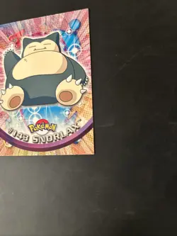 2000 Topps Pokemon TV #143 Snorlax Animation Series 3 Non Holo Blue Label LP - Image 3