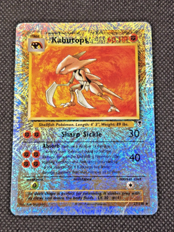 Pokemon 2002 Kabutops Reverse Holo 27/110 Legendary Collection - LP - Image 1