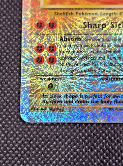 Pokemon 2002 Kabutops Reverse Holo 27/110 Legendary Collection - LP - Image 3