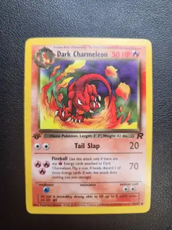 Pokemon Dark Charmeleon 32/82 1st Edition Team Rocket English - Image 3