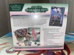 Pokemon TCG Paradox Rift Pokemon Center Exclusive Elite Trainer Box Iron Valiant - Image 2