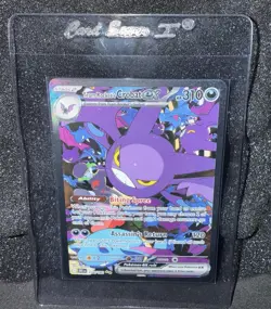 Team Rocket's Crobat EX 234/182 Destined Rivals SIR Holo Pokemon TCG - Image 1
