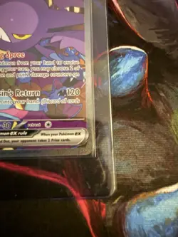 Team Rocket's Crobat EX 234/182 Destined Rivals SIR Holo Pokemon TCG - Image 3