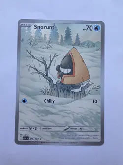 Pokemon TCG Snorunt Ascended Heroes Illustration Rare 227/217 Pack Fresh Mint - Image 1