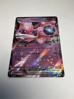 Pokemon TCG Team Rocket's Mewtwo ex 79/217 Ascended Heroes ME2.5 Holo NM - Image 1
