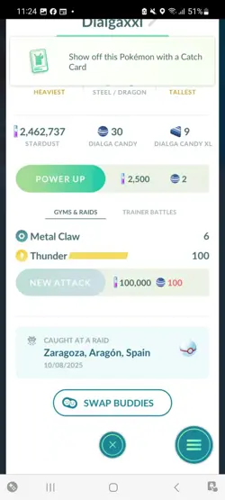 Pokemon Go Legendary Dialga ( XXL) ( Normal ) - Image 2