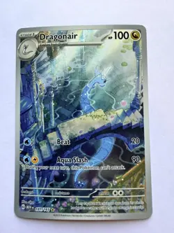 Dragonair 181/165 Illustration Rare 151 Pokemon Near Mint - Image 1