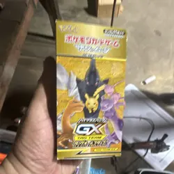 Pokemon Tag Team GX Japanese Booster Box Pikachu Charizard Mewtwo - Image 1