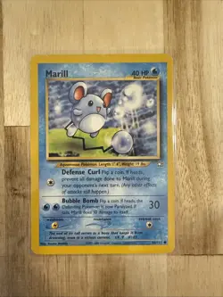 Pokemon Marill Neo Genesis 66/111 2000 - Image 1