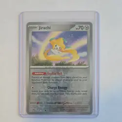 Pokemon Jirachi Common Reverse Holo SV04 Paradox Rift 126/182 70 HP 2023 English - Image 1