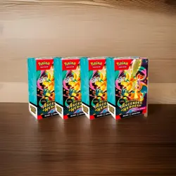 Pokemon TCG Mega Evolution Ascended Heroes Booster Bundle X4 - Image 1