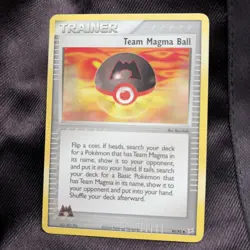 NM Pokemon TCG Team Magma Ball EX Team Magma vs Team Aqua 80/95 combined postage - Image 1